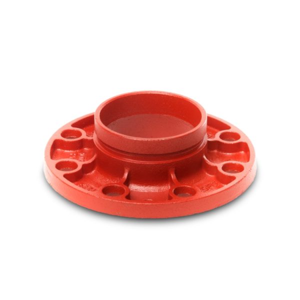 Přírubový adaptér drážkovaný